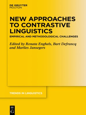 cover image of New Approaches to Contrastive Linguistics